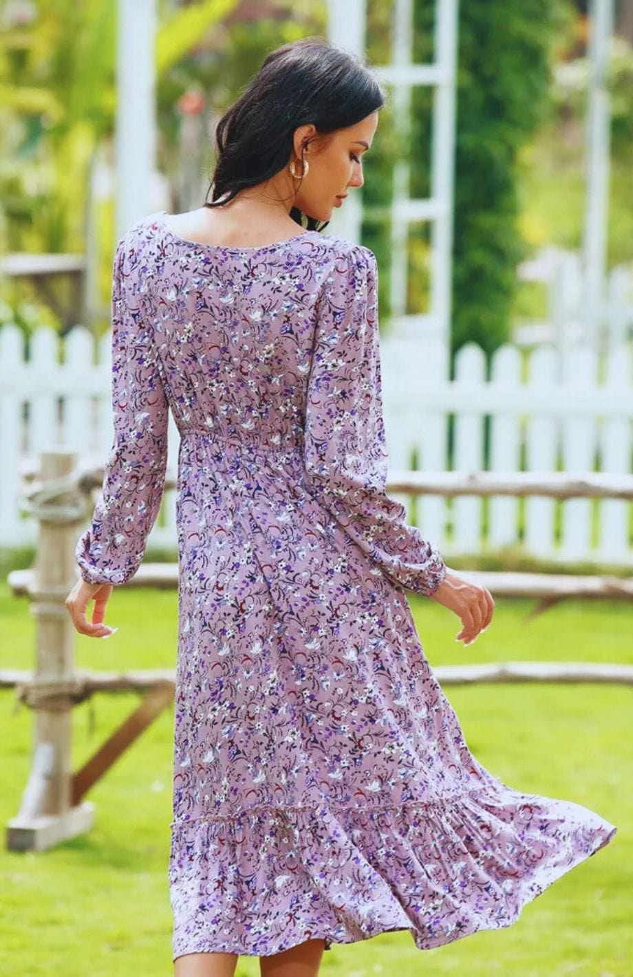 Robe Fleurie Champêtre Chic