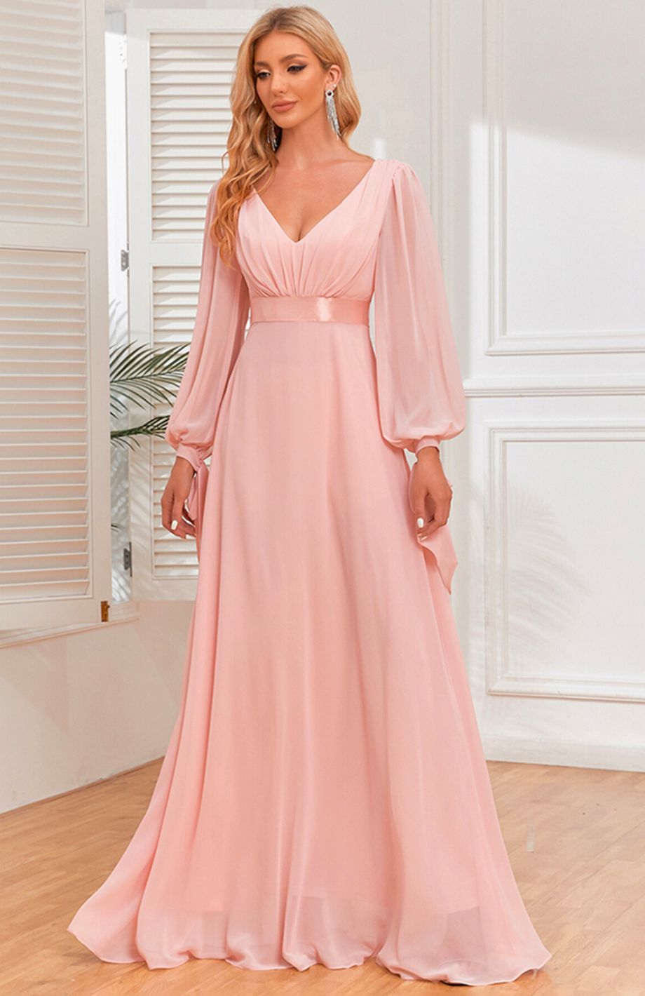 Robe Rose Mariage Champêtre