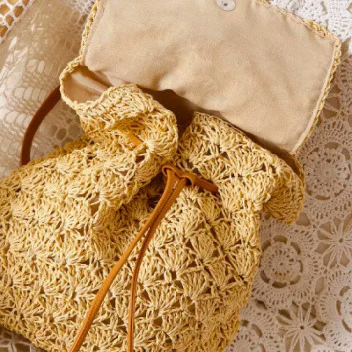 Sac A Dos En Paille Pour Femme