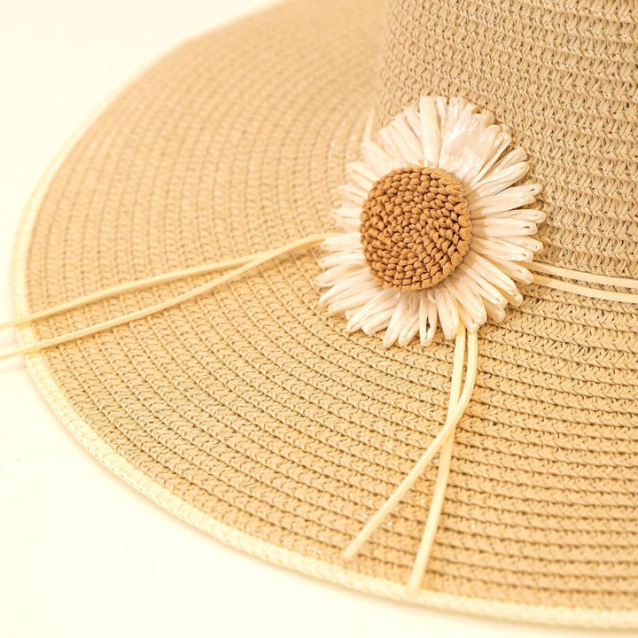 Chapeau De Mariage En Paille | Reine Rustique BEIGE