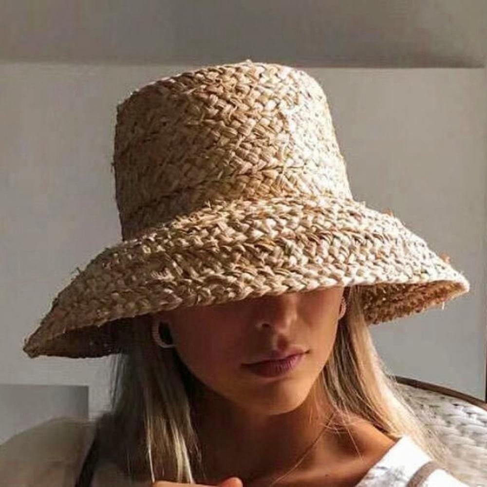 Chapeau De Paille Japonais | Reine Rustique BEIGE