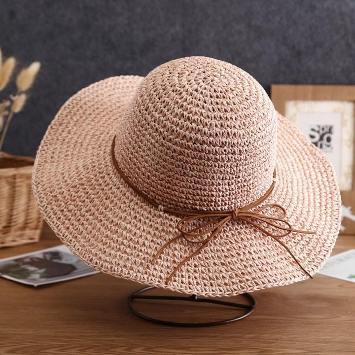 Chapeau Mou En Paille | Reine Rustique ROSE / 54à58cm