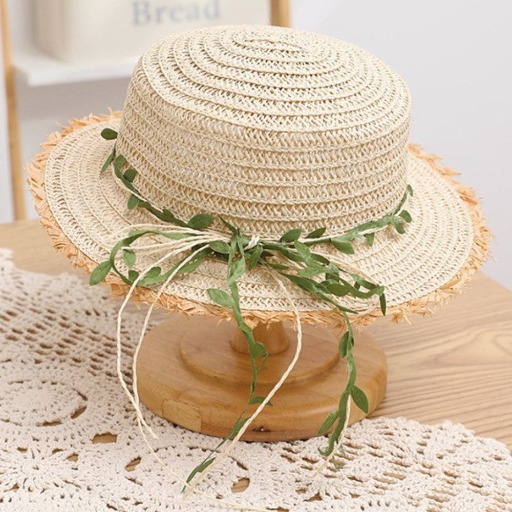 Chapeau Pour Mariage Champêtre | Reine Rustique BEIGE / FILLE 48à52cm