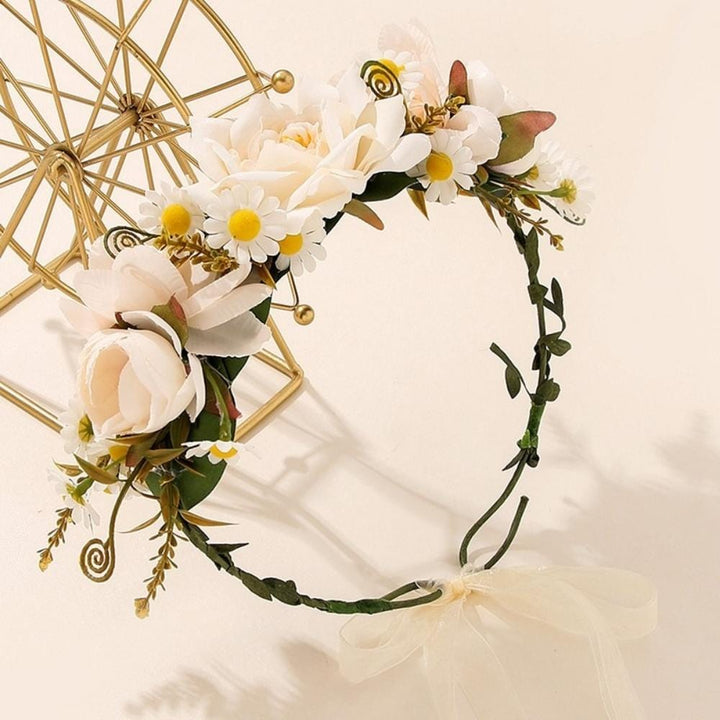 Couronne Florale | Reine Rustique ABRICOT