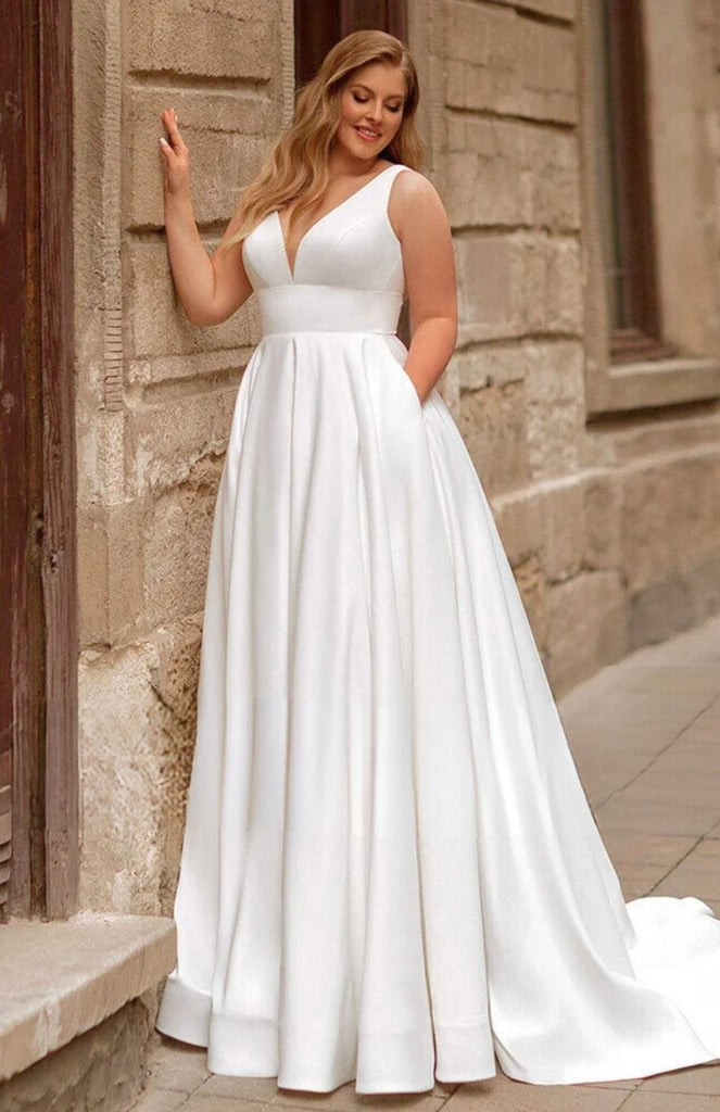 Robe a bretelle grande taille sale