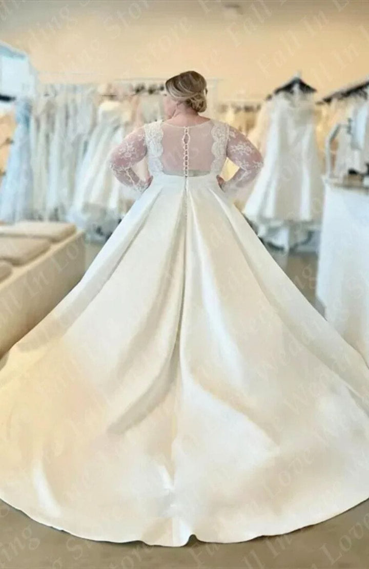 Reine Rustique | Robe De Mariée Femme Forte