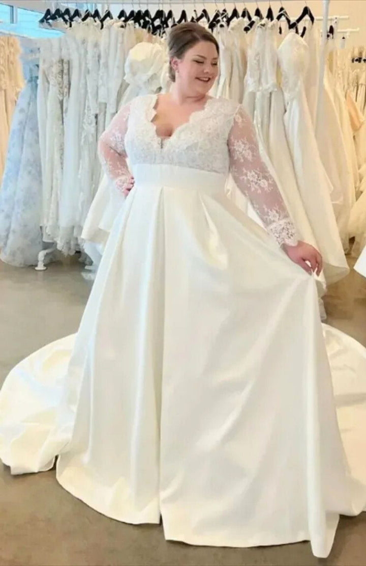 Reine Rustique | Robe De Mariée Femme Forte IVOIRE / 2