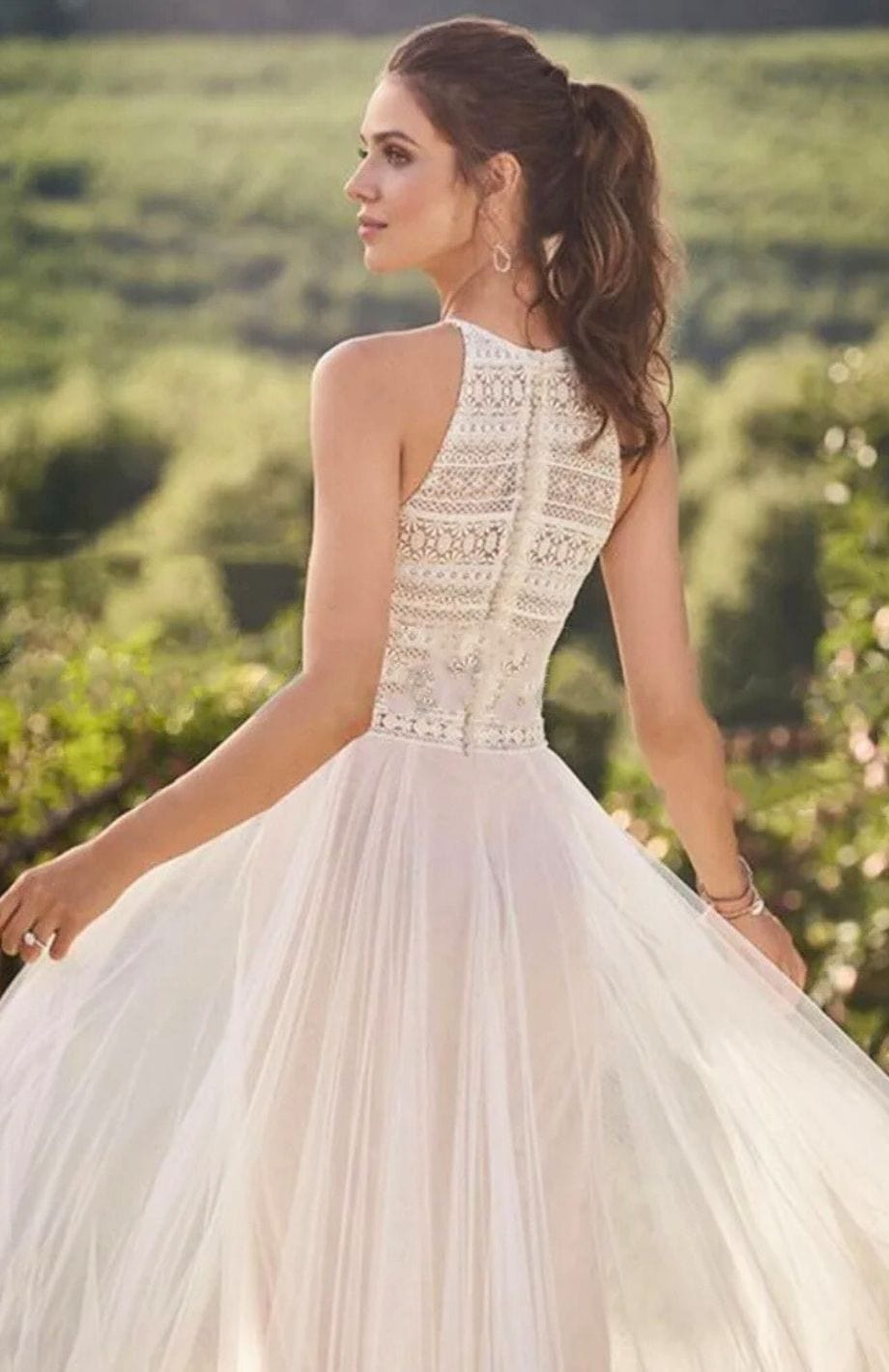 Reine Rustique | Robe De Mariée Noce Blanche