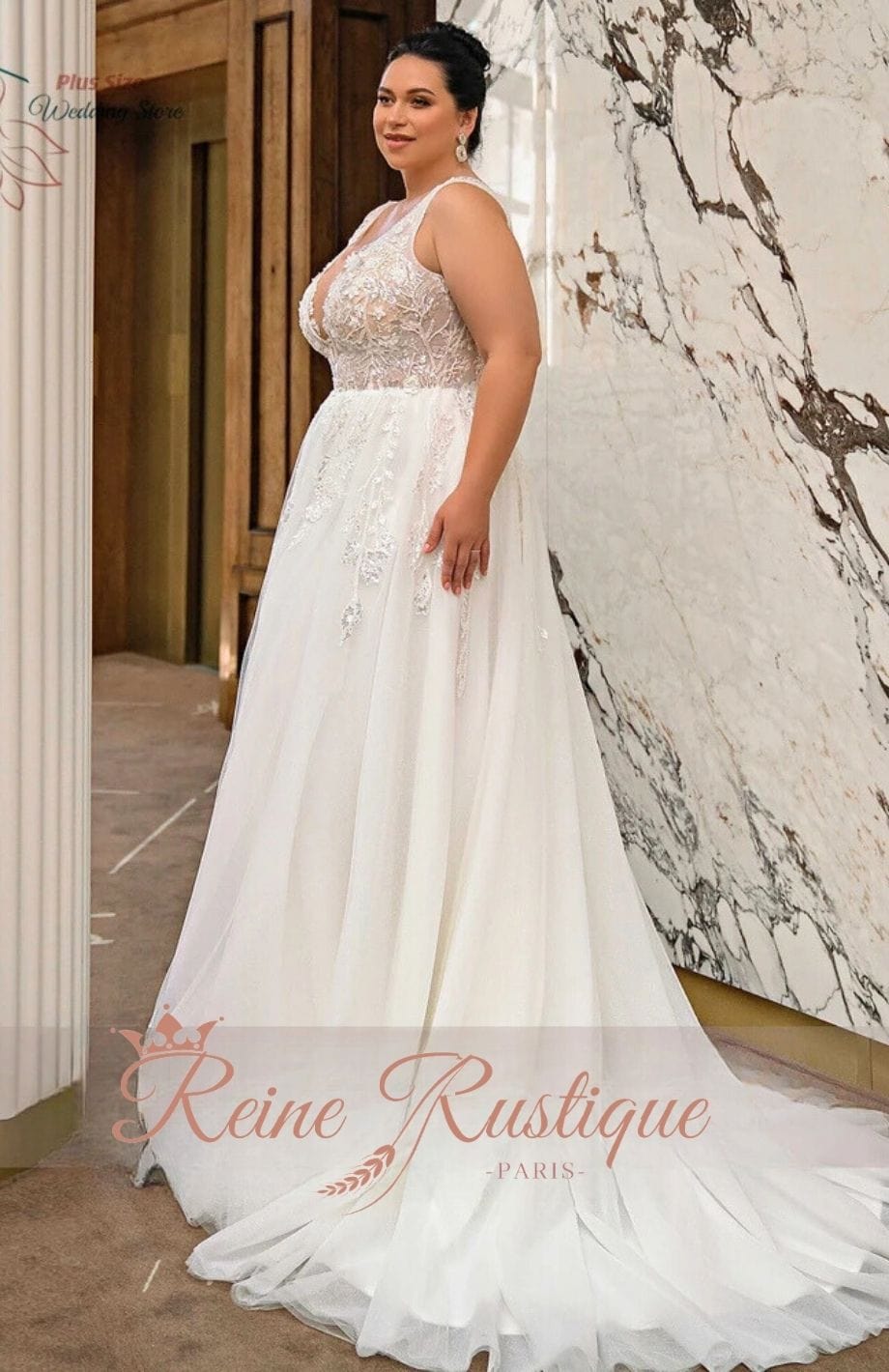 Reine Rustique | Robe De Mariée Xxl