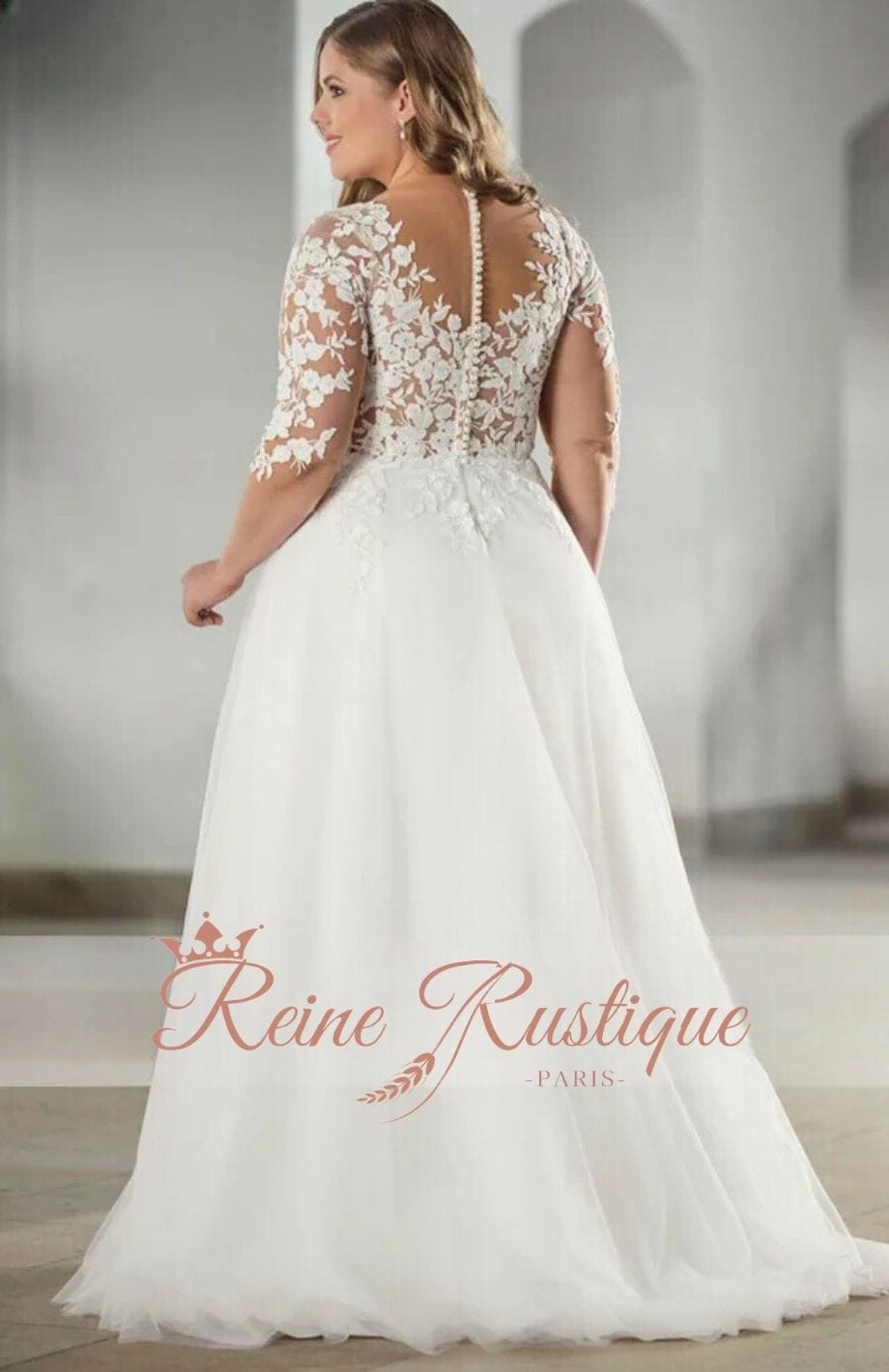 Reine Rustique | Robe De Mariée Xxl Pas Cher