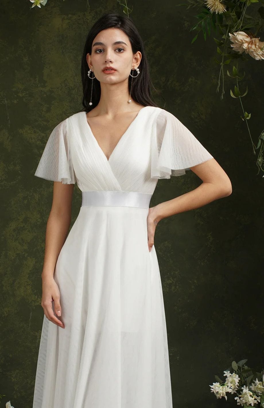 Robe Blanche Bohème Femme | Reine Rustique