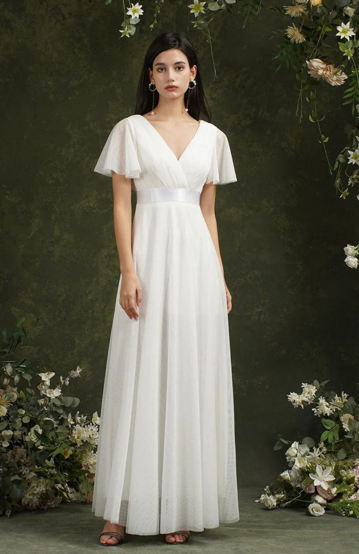 Robe Blanche Bohème Femme | Reine Rustique