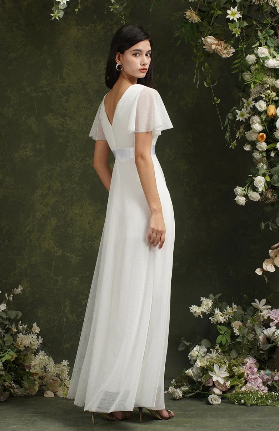 Robe Blanche Bohème Femme | Reine Rustique