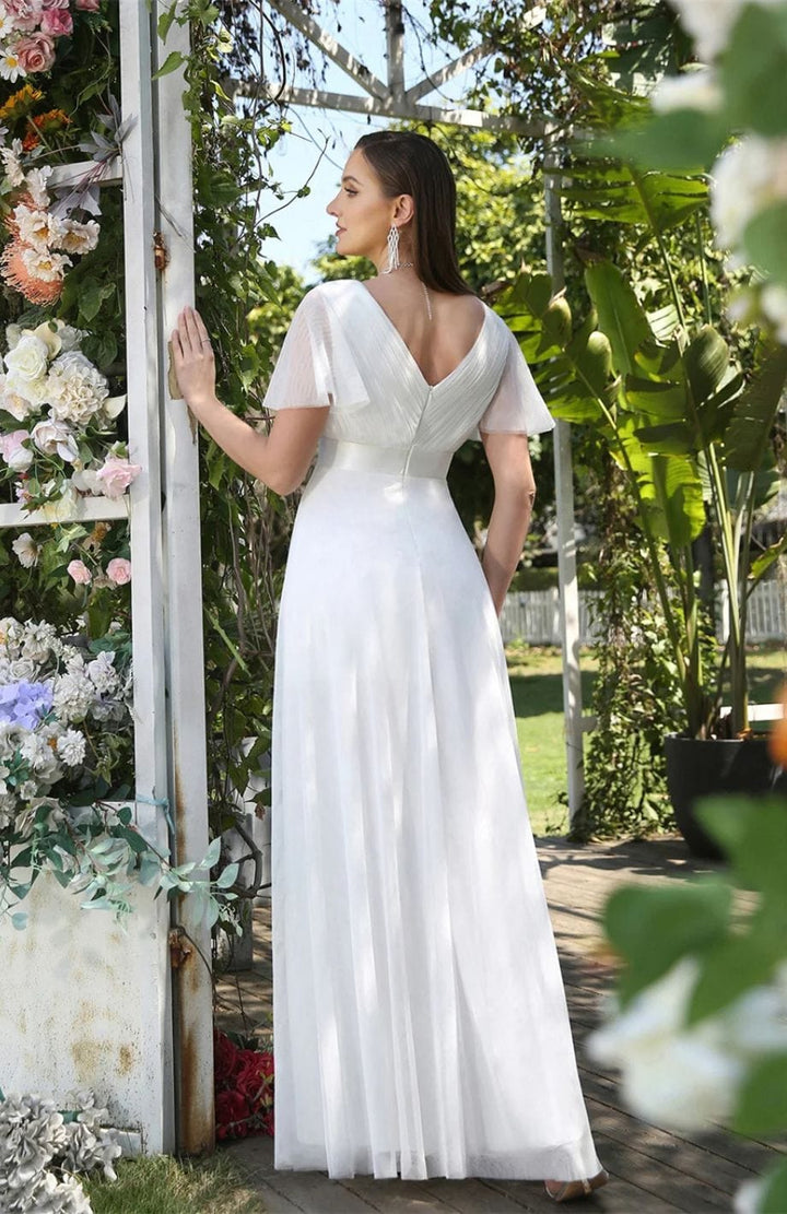 Robe Blanche Bohème Femme | Reine Rustique