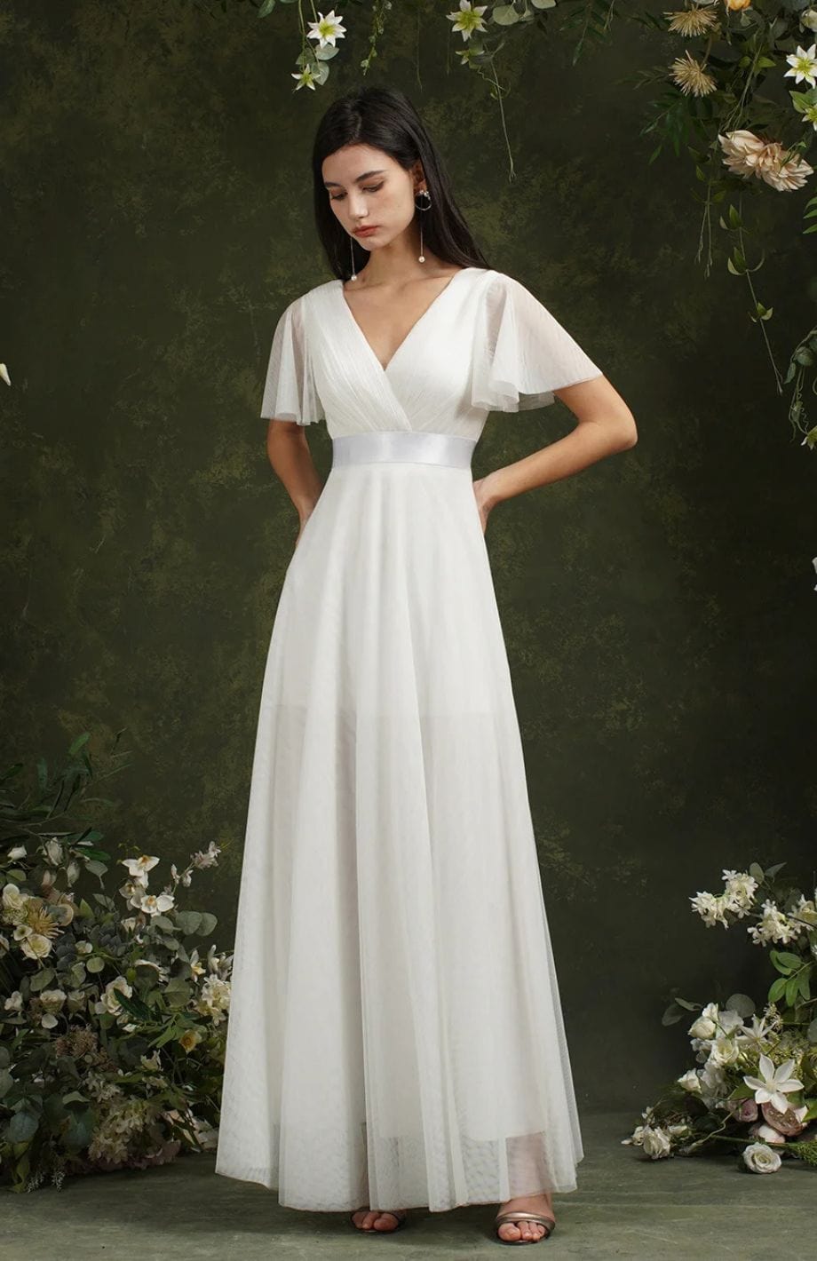 Robe Blanche Bohème Femme | Reine Rustique