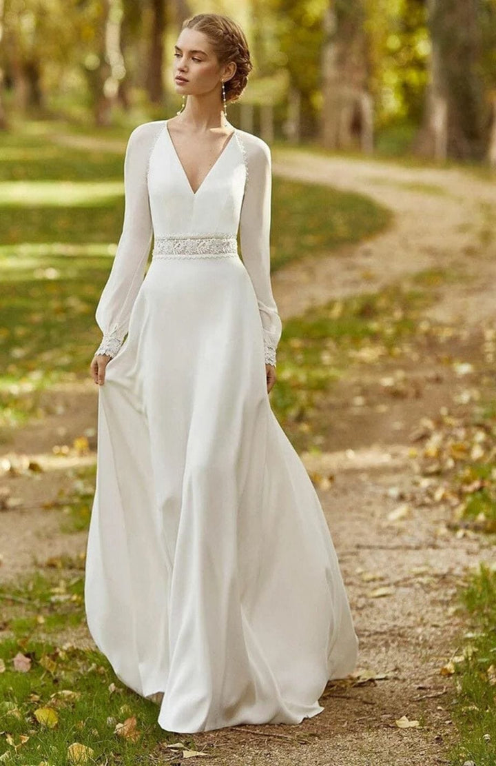 Robe Blanche Boho Chic | Reine Rustique BLANC / 2