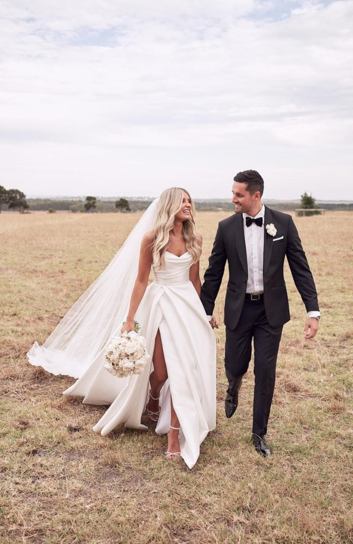 Robe Blanche Champêtre | Reine Rustique