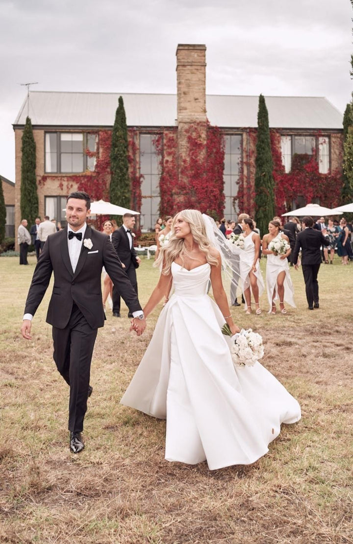 Robe Blanche Champêtre | Reine Rustique