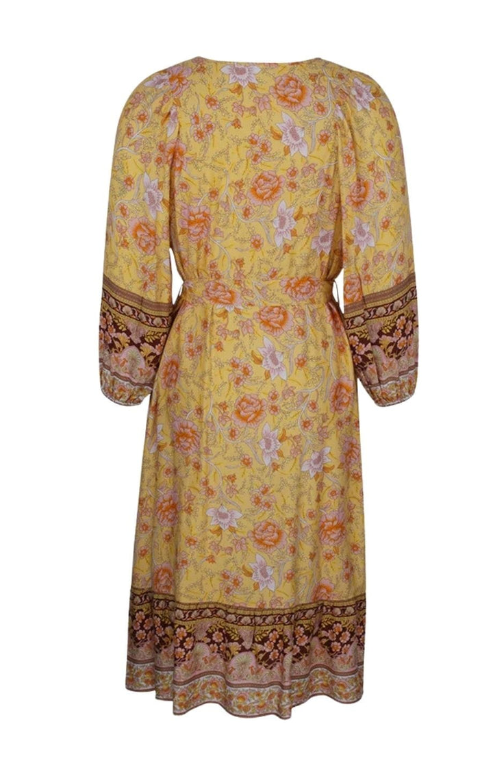 Robe Bohème Jaune | Reine Rustique