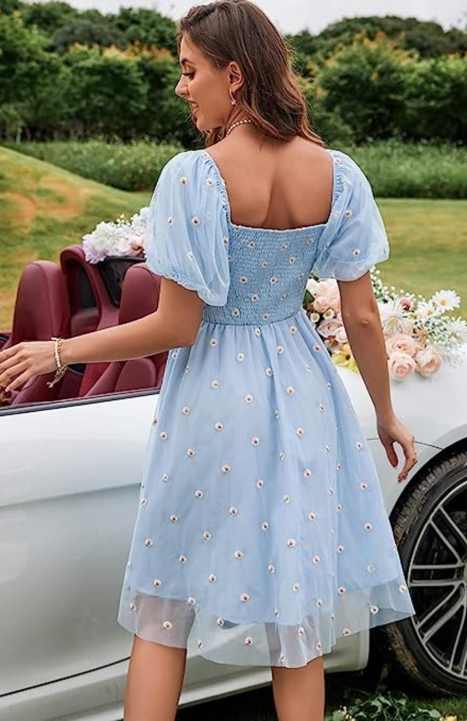 Robe Champêtre Ado | Reine Rustique