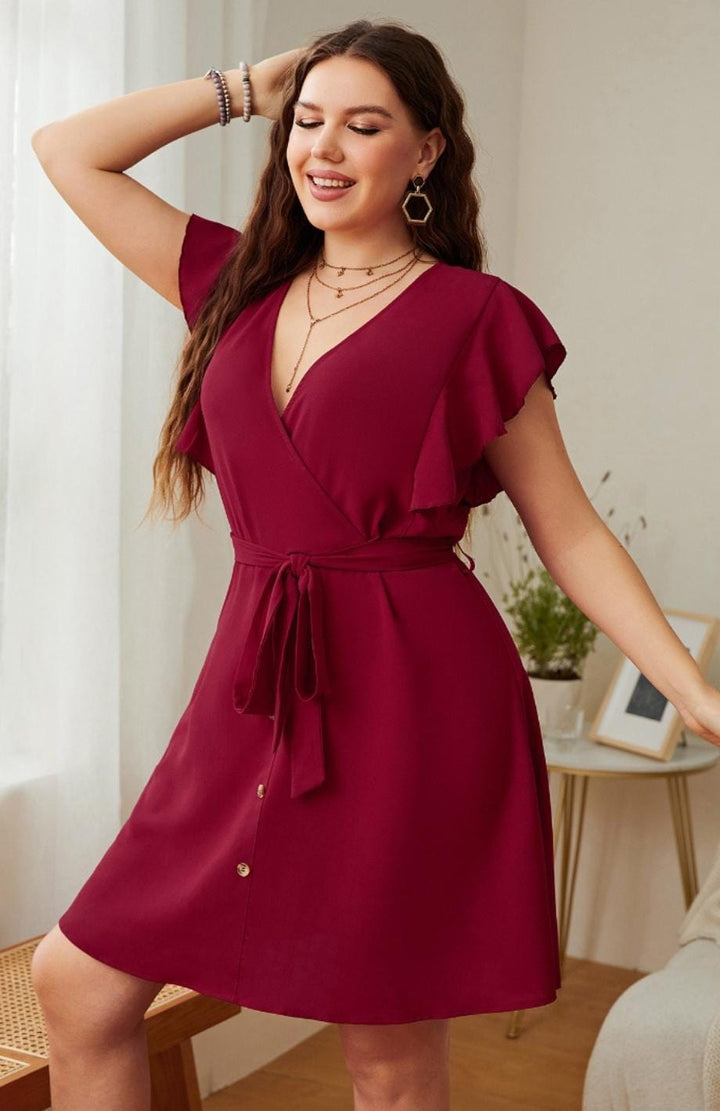 Robe Champêtre Chic Grande Taille | Reine Rustique