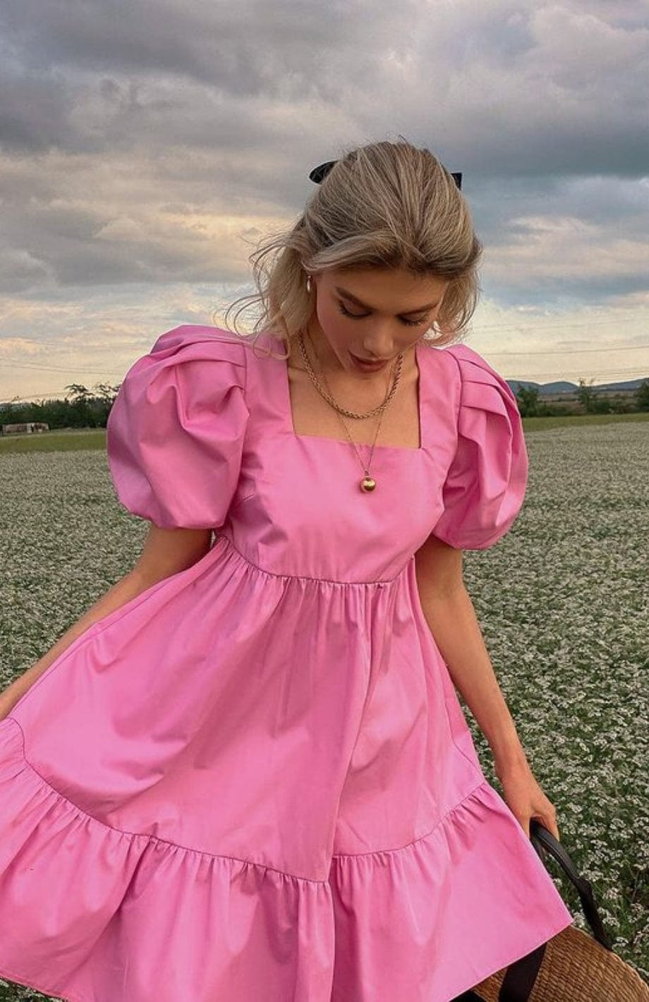 Robe Champêtre Courte | Reine Rustique