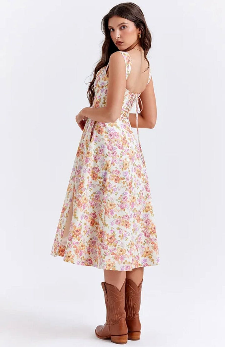 Robe Champêtre Pastel | Reine Rustique