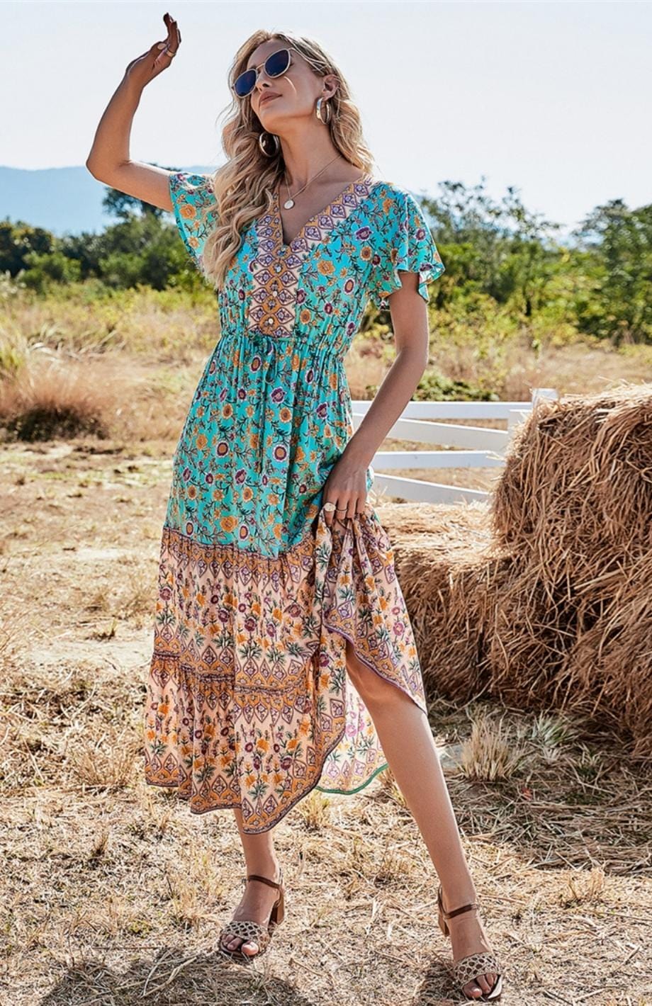 Robe Champêtre Pour Femme | Reine Rustique