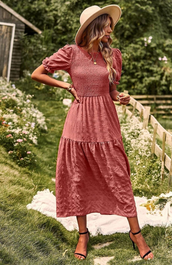 Robe Couleur Champêtre | Reine Rustique