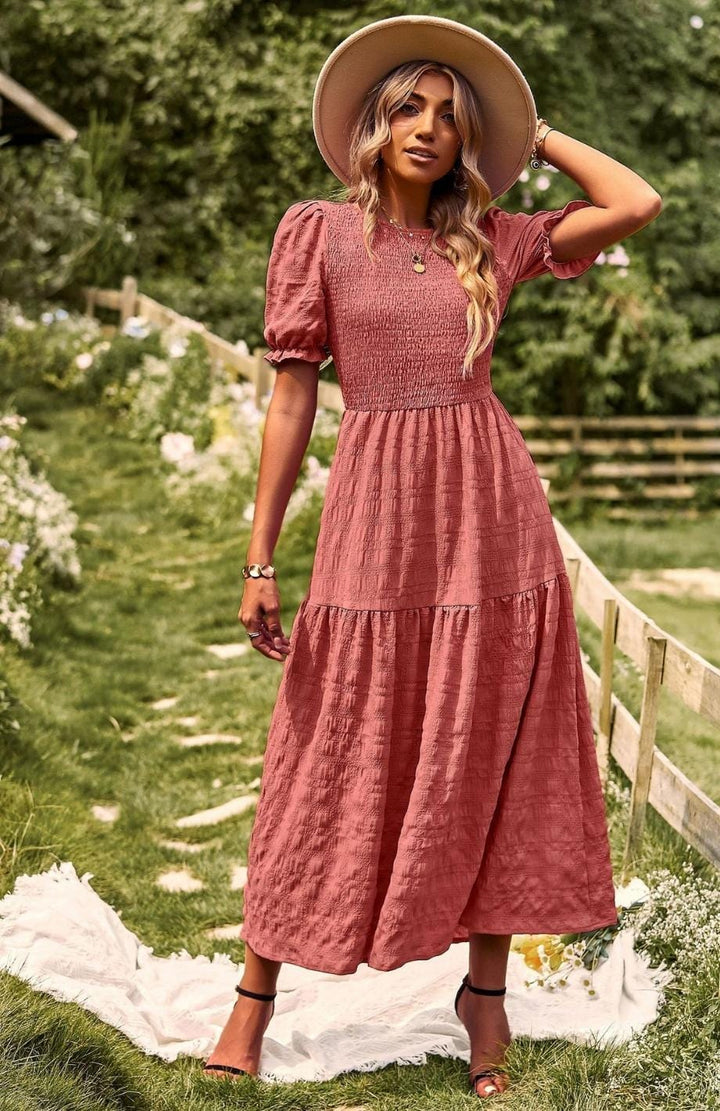 Robe Couleur Champêtre | Reine Rustique