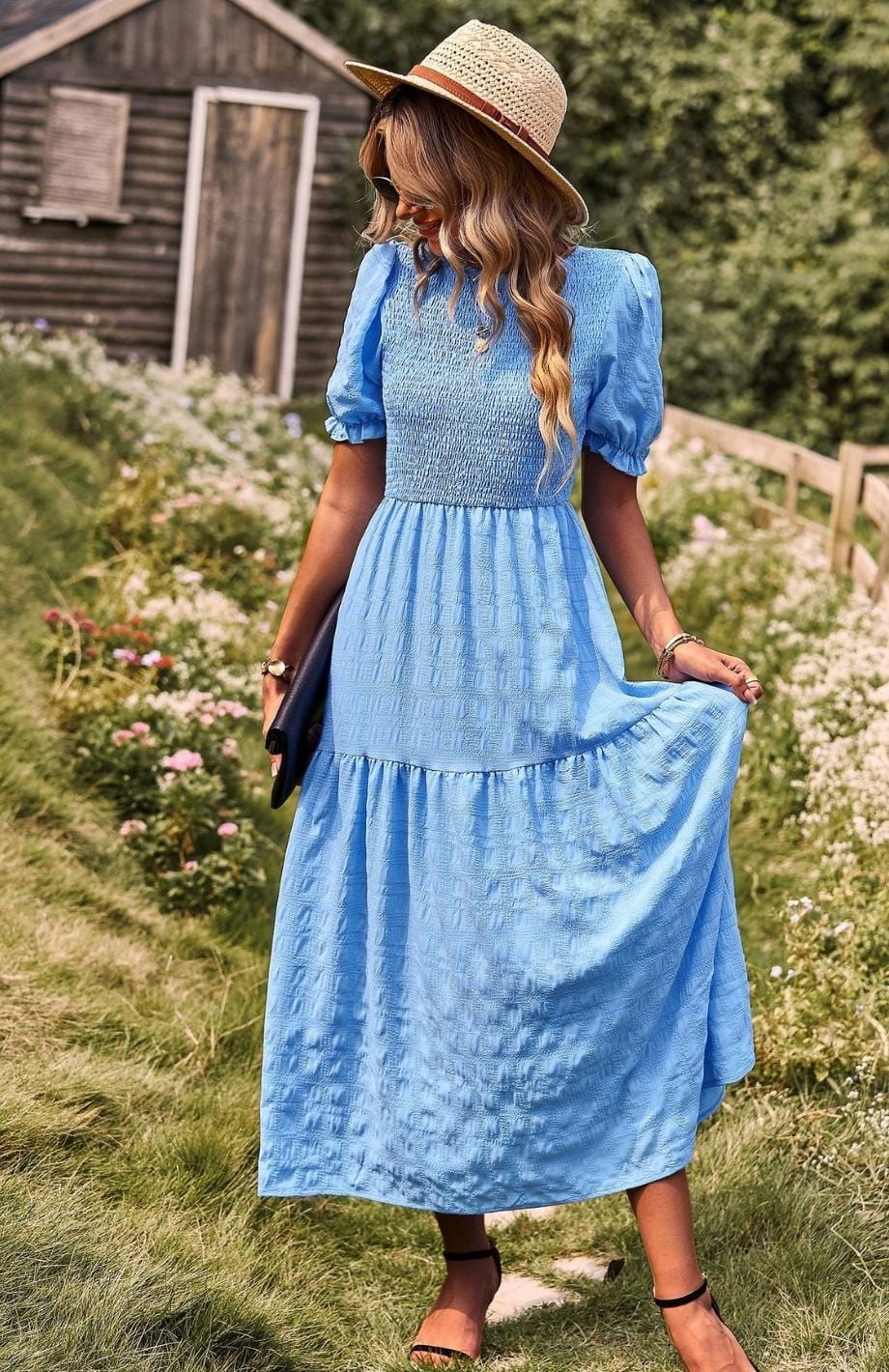 Robe Couleur Champêtre | Reine Rustique