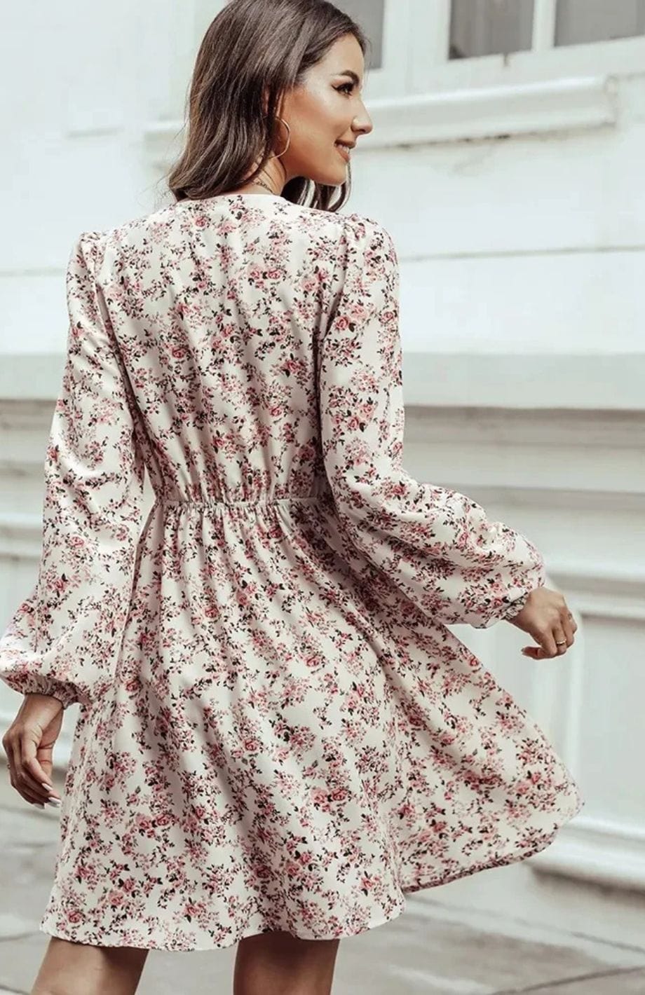 Robe Courte Champêtre Chic