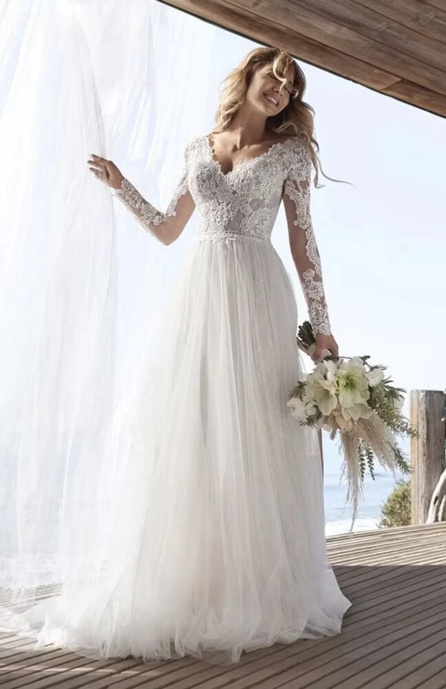 Robe De Mariée Bohème Vintage | Reine Rustique