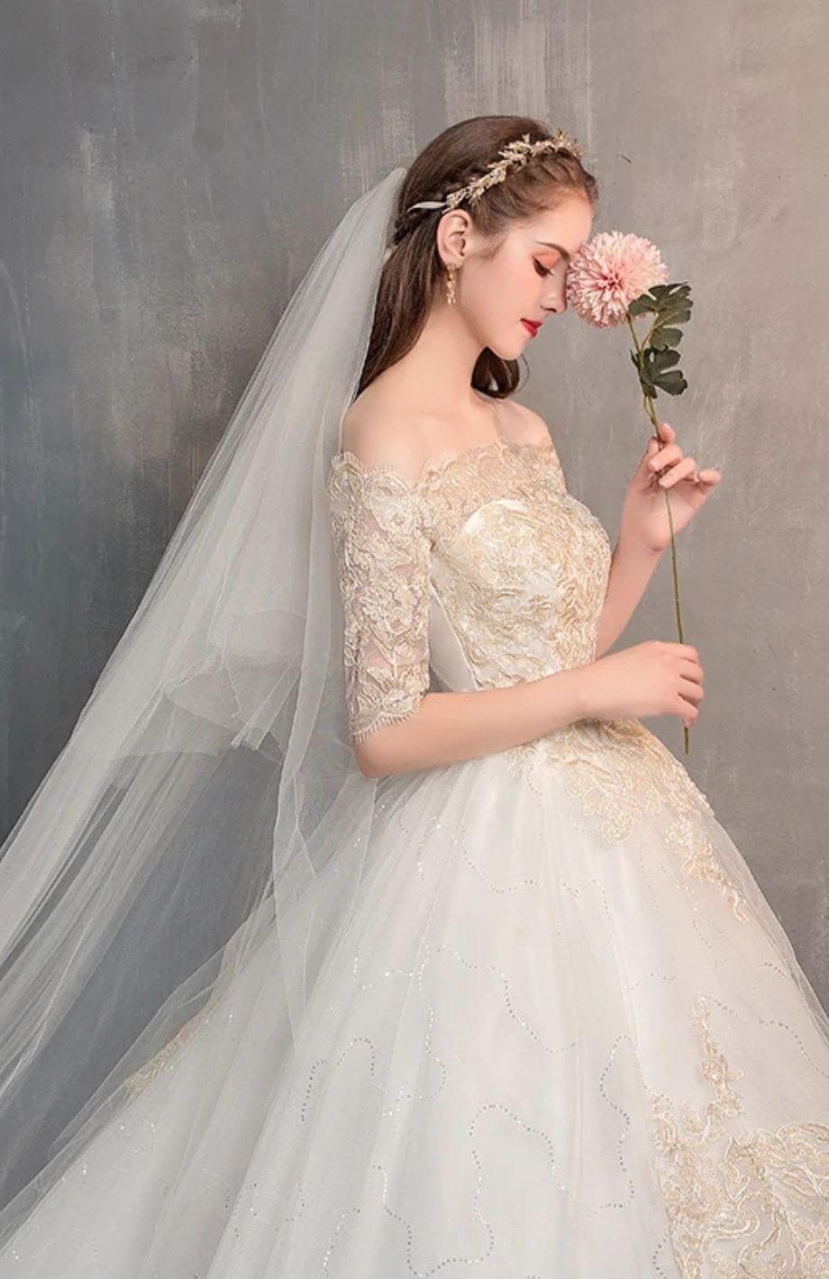 Robe De Mariée Champêtre Romantique