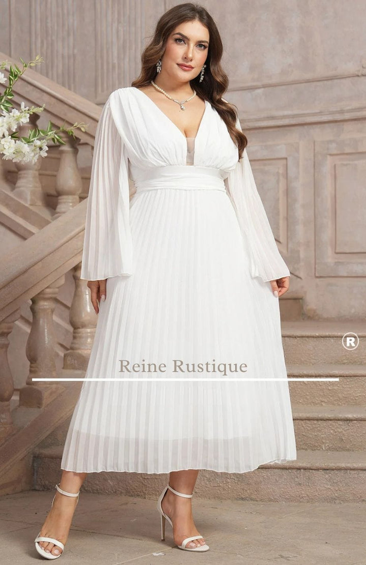 Robe De Mariée Femme Ronde | Reine Rustique