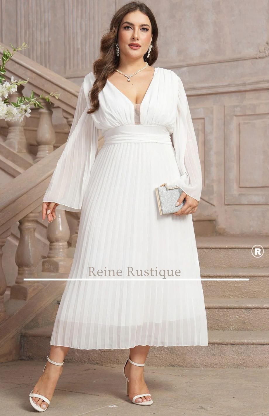 Robe De Mariée Femme Ronde | Reine Rustique