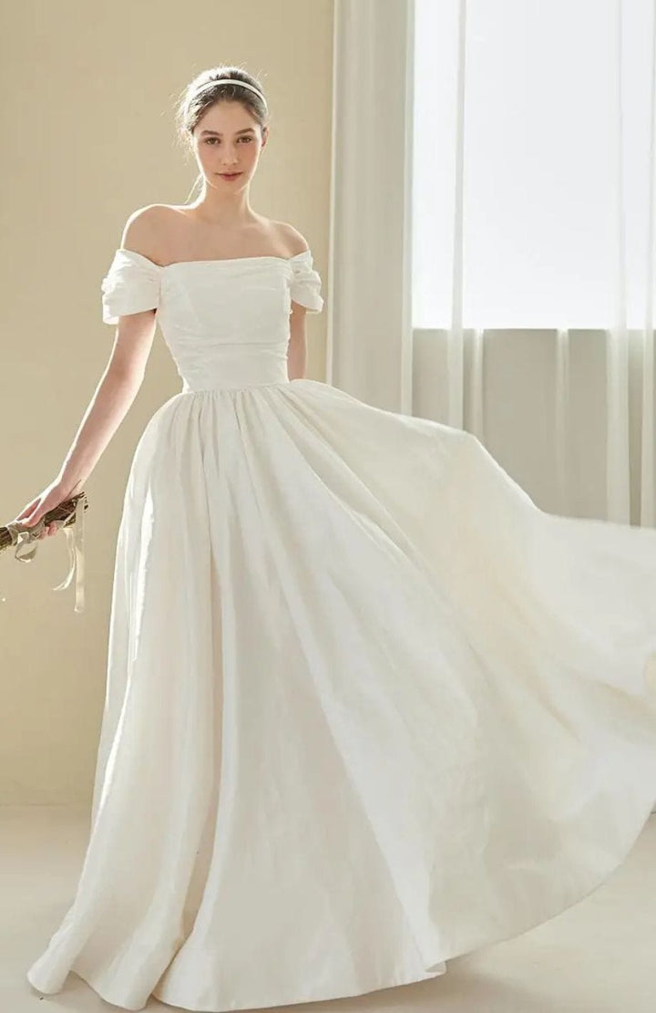 Robe De Mariée Nature Champêtre BLANC CASSÉ / 2