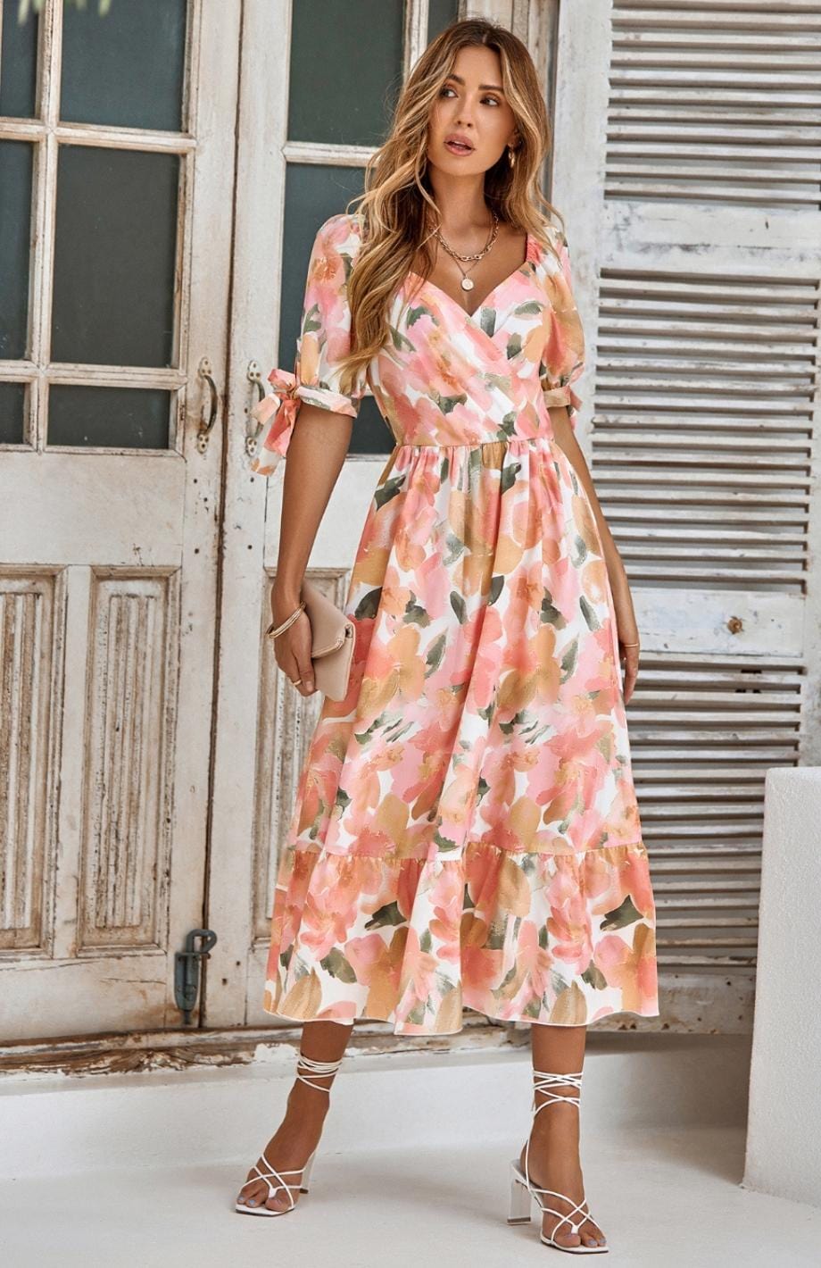 Robe Femme Thème Champêtre | Reine Rustique ORANGE / S