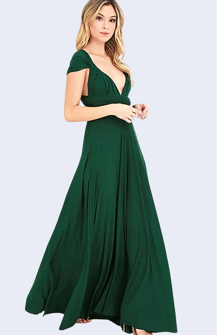 Robe Habillée Pour Mariage | Reine Rustique VERT / S