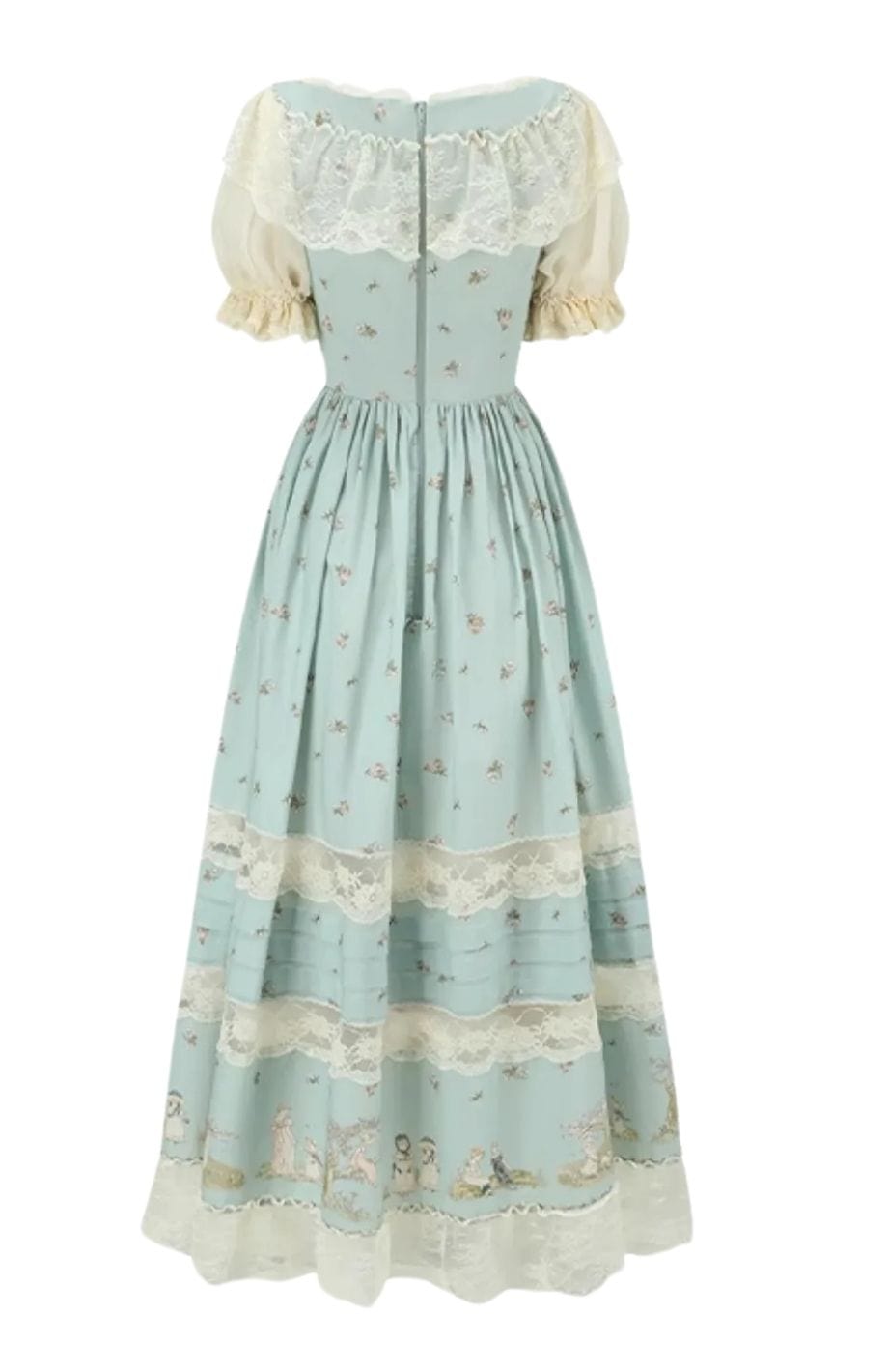 Robe Longue Fleurie Bohème | Reine Rustique