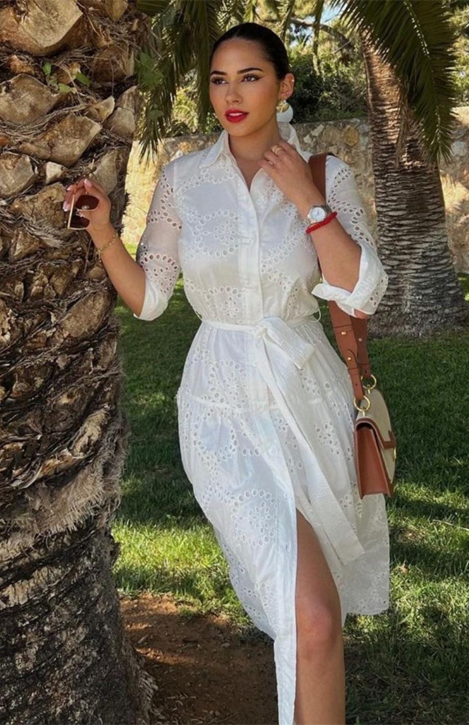 Robe Pour Mariage Champêtre Chic | Reine Rustique BLANC / XS