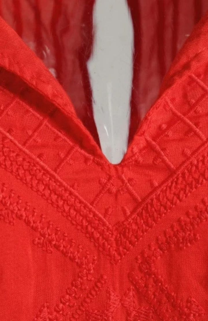 Robe Rouge Bohème | Reine Rustique