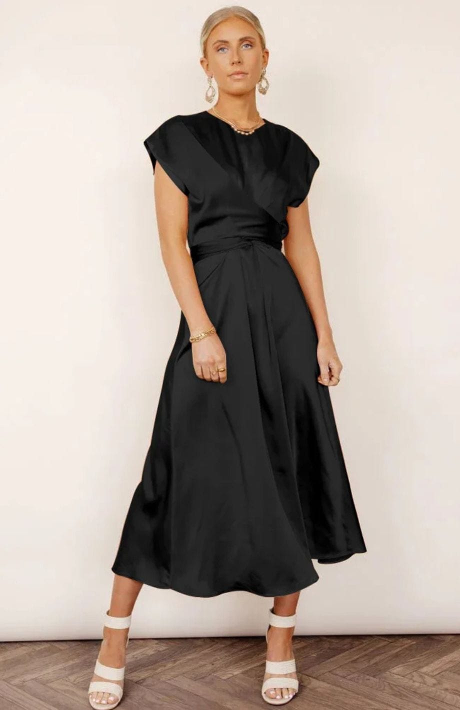 Robe Simple Champêtre NOIR / S