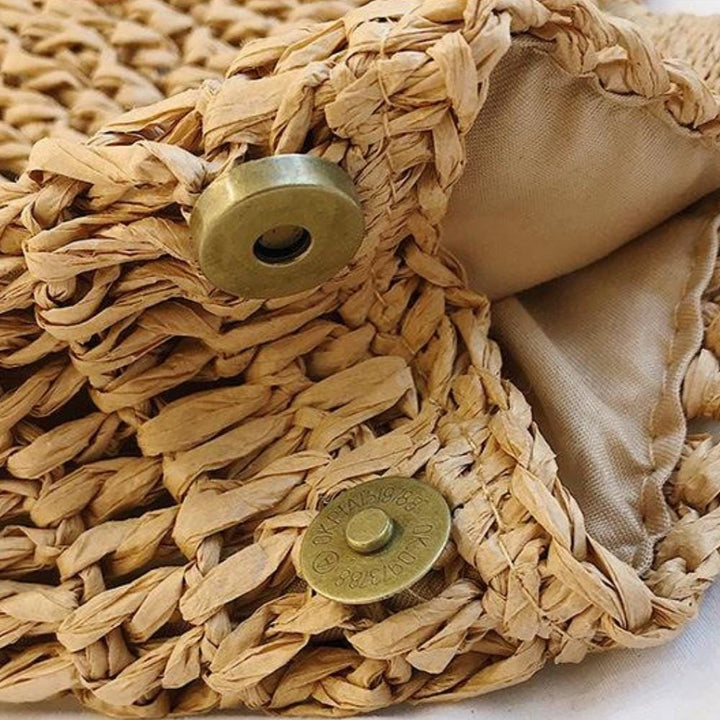 Sac En Paille Maroc | Reine Rustique